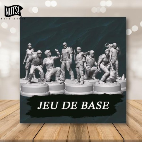 NUTS # Sub Terra : Figurines Jeu de Base