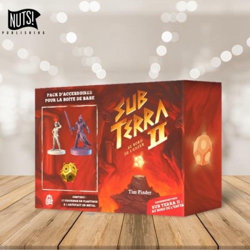 Sub Terra 2 : Pack d’accessoires pour le jeu de base - FRENCH VERSION