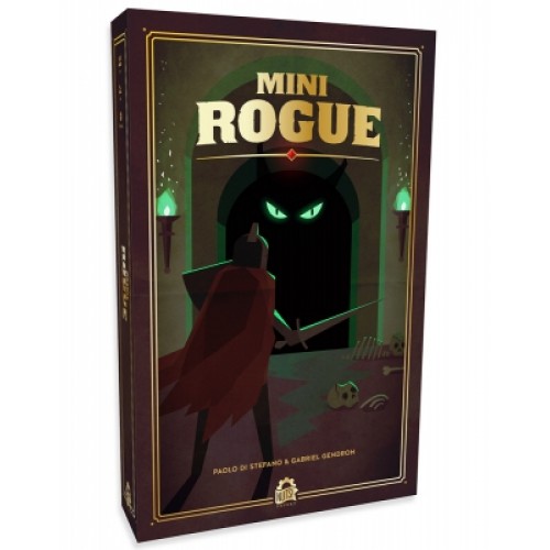MINI ROGUE Board Game Unboxing by Nuts! Publishing 